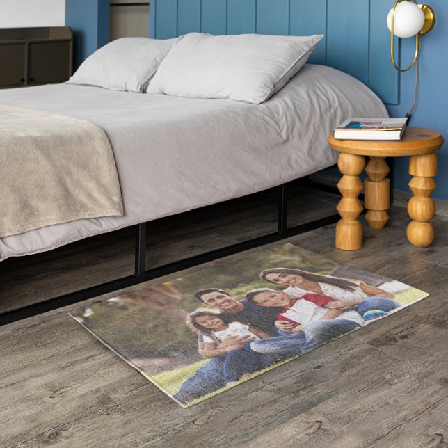 Customized Photo Family Template  Rug (Creator Uploaded)