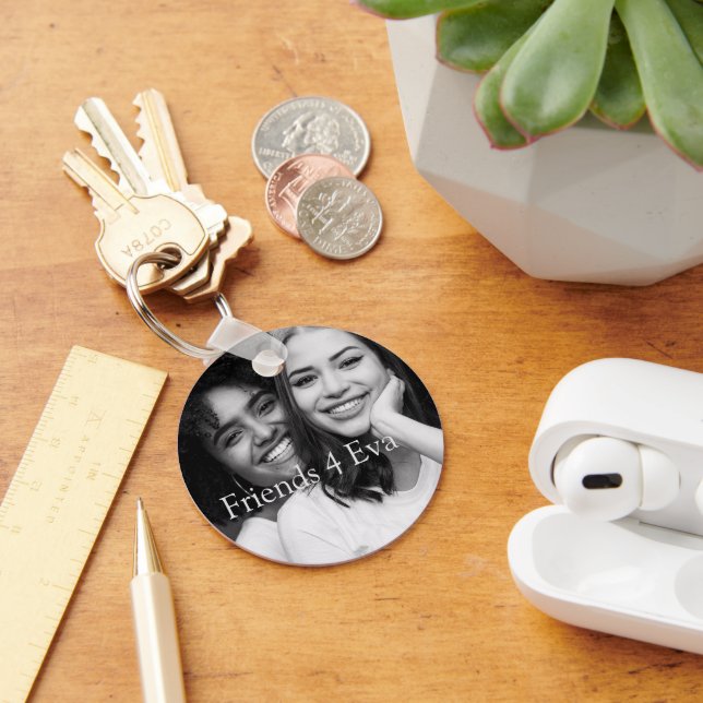 Customized Photo Friends 4 Eva  Keychain (Desk)