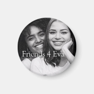 Customized Photo Friends 4 Eva Magnet