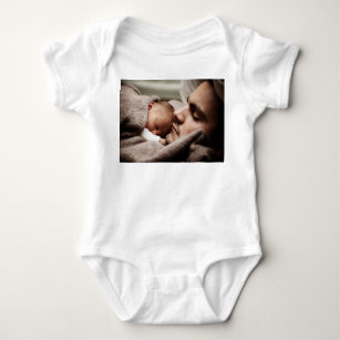 Customized Photo Personalized Baby Bodysuit