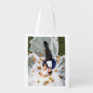 Customized Photo Personalized Grocery Bag