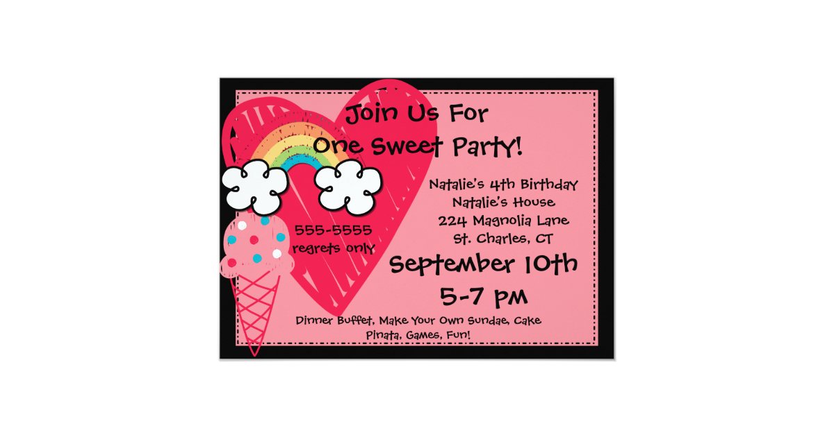 Birthday Treat Invitation 9