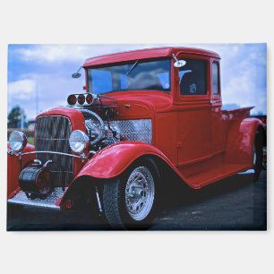 customized pickup truck magnet