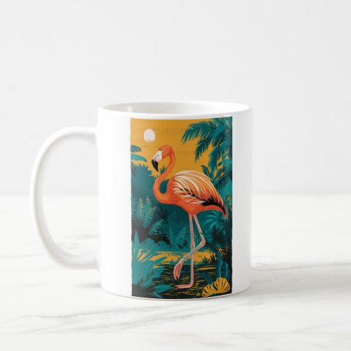 customized picture Flamingo mugs 