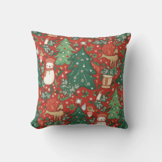 Customized pillow cushion with a Christmas feel