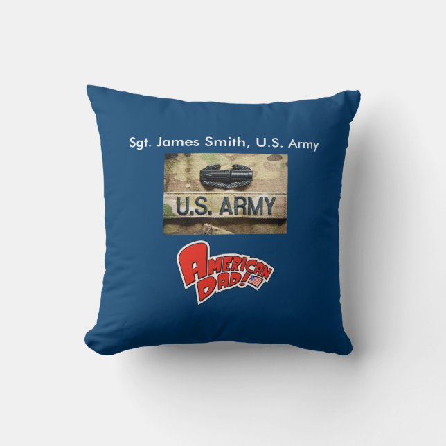 Customized Pillow with Message and Photo (Front)
