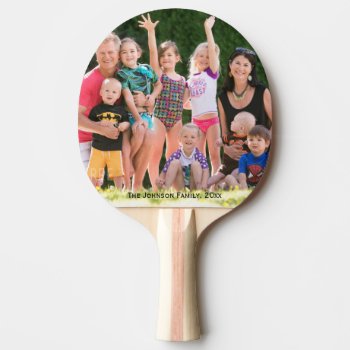 Customized Ping Pong Paddles Add Your Photo by online_store at Zazzle