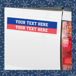 Customized Political Bumper Sticker