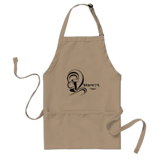 Customized professional barista design adult apron