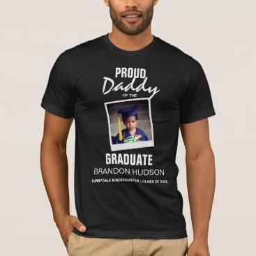 Customized Proud Daddy Of The Graduate | Photo T-Shirt