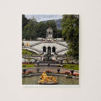customized Puzzle of Linderhof Palace, Germany