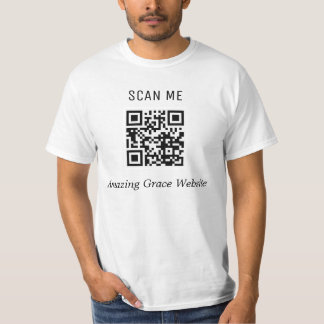 Customized QR code T-shirt