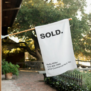 Customized Realtor Marketing Selling SOLD Sign