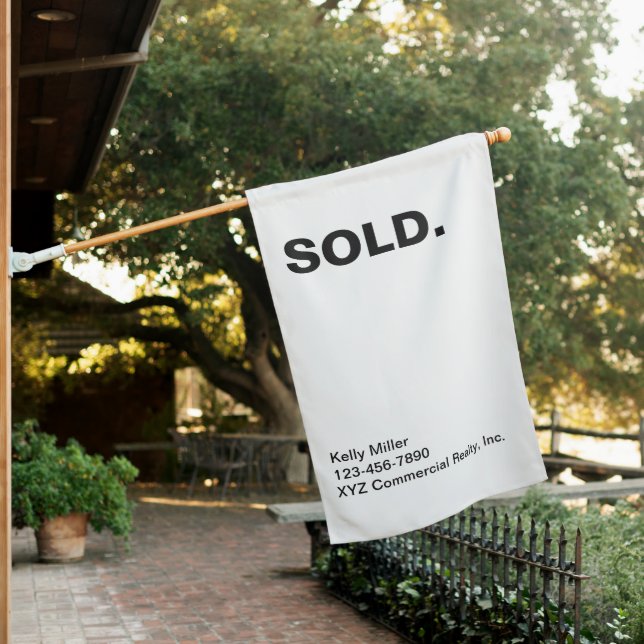 Customized Realtor Marketing Selling SOLD Sign  (In SItu)