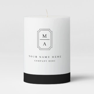 Customized Realtor Minimalistic Candle