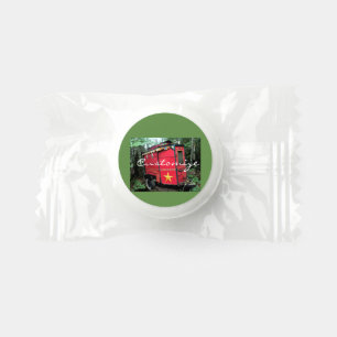 Customized Red Gypsy tiny caravan Life Saver® Mints