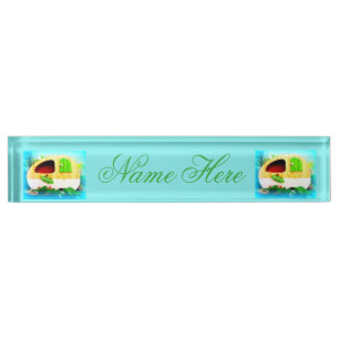 Customized Retro Vintage camper Nameplate