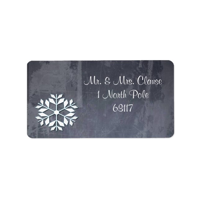 Customized Return Address Labels (Front)
