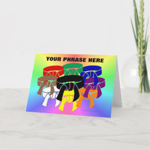 Customized Ring of Belts Invitations