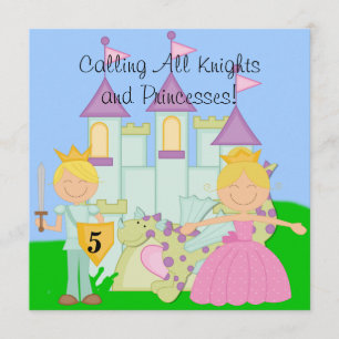 Customized Royal Birthday Celebration Invitations