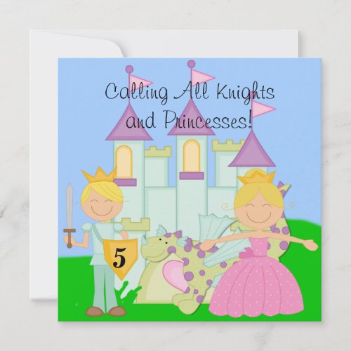 Customized Royal Birthday Celebration Invitations