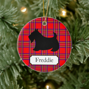Customized Scottish Terrier Ornament