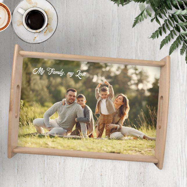 Customized serving trays with YOUR PHOTO. (Creator Uploaded)