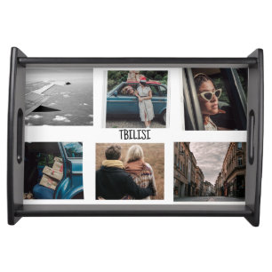 Customized serving trays with YOURS PHOTOS