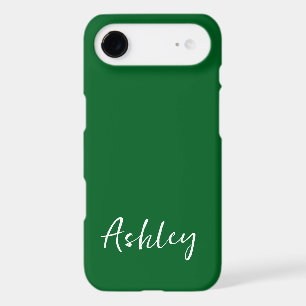 Customized Simple Stylish Modern Minimal Monogram  iPhone 17 Air Case