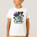Customized Skelekinz Birthday Cupcake T-shirt<br><div class="desc">Add your own text to our Skelekinz Birthday Cupcake T-shirt before ordering.</div>