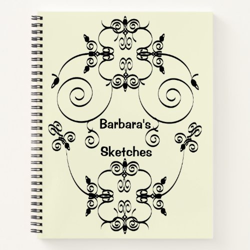 Customized Sketches Notebook
