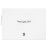 Customized Snowman Christmas Cards (Back Horizontal)