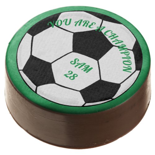 Customized Soccer Ball Sports Game Chocolate Covered Oreo