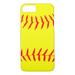 Customized Softball iPhone 8/7 Case