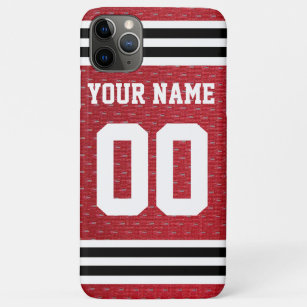 Customized Sports Hockey Jersey iPhone 11 Pro Max Case