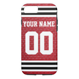 Customized Sports Hockey Jersey iPhone 8/7 Case