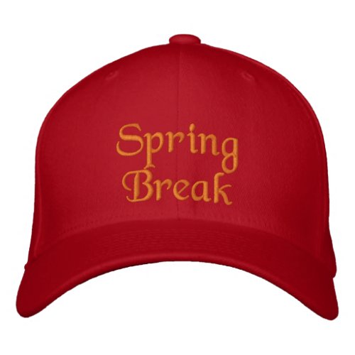 Customized Spring Break  2022 Embroidered Baseball Cap
