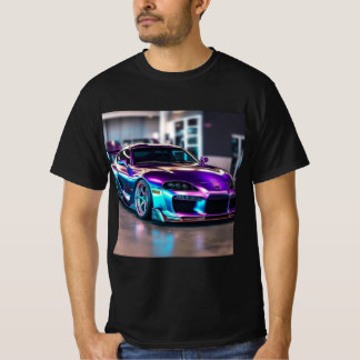 Customized Supercars:Bold colors and modifications T-Shirt