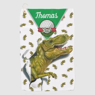 Customized T-Rex Golf Towel