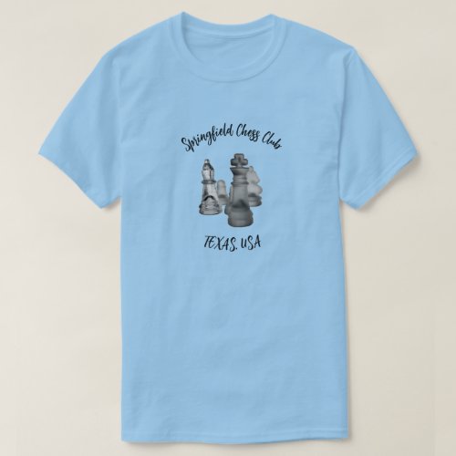 Customized T_Shirt for a Chess Club 
