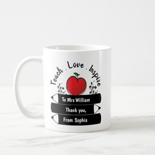 Customized Teacher Gifts World Teachers Day Coffee Mug