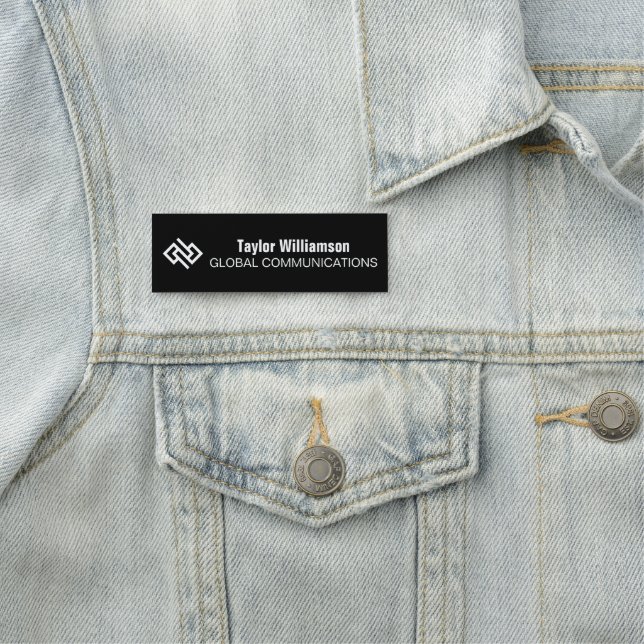 Customized Technology Company Computer Store Name Tag (In Situ)