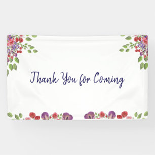 Customized Thank You Banner
