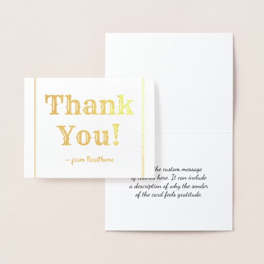 Free Printable Customized Thank You Cards