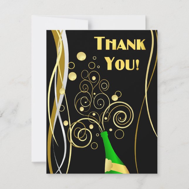 Customized Thank You Cards - with Photo optional (Front)