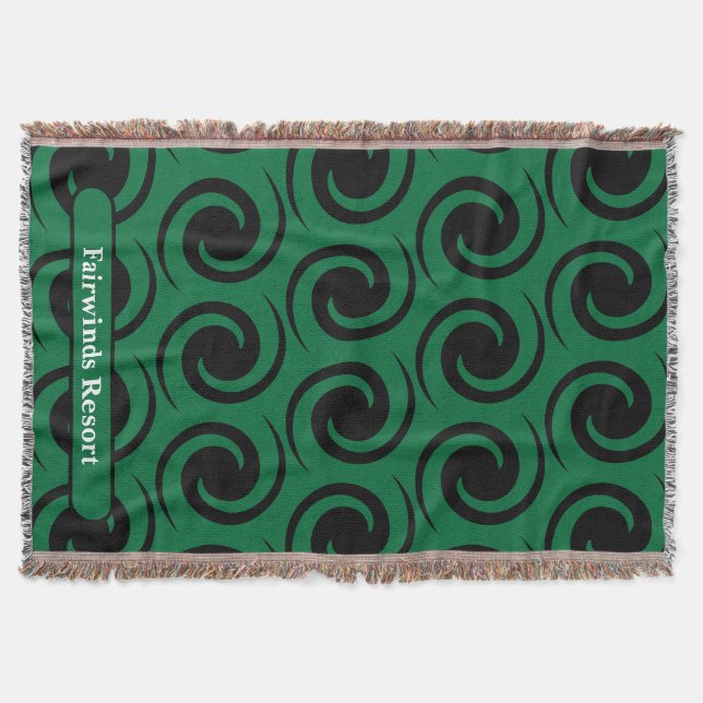 Customized Throw Blanket (Front)