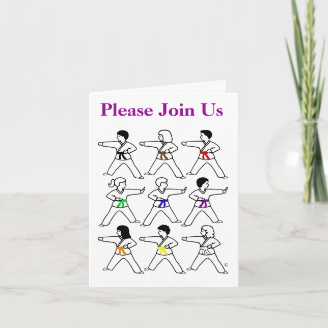 Customized Tic Tac Toe Kids Invitations (Front)