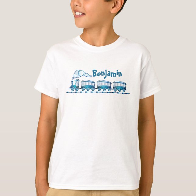Customized Train Tee Shirt for Boys (Front)