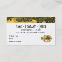 Customized Trout Fishing Business Card