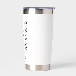 Customized Tumbler/ Bridesmaid Gift/ Iced Coffee Insulated Tumbler
